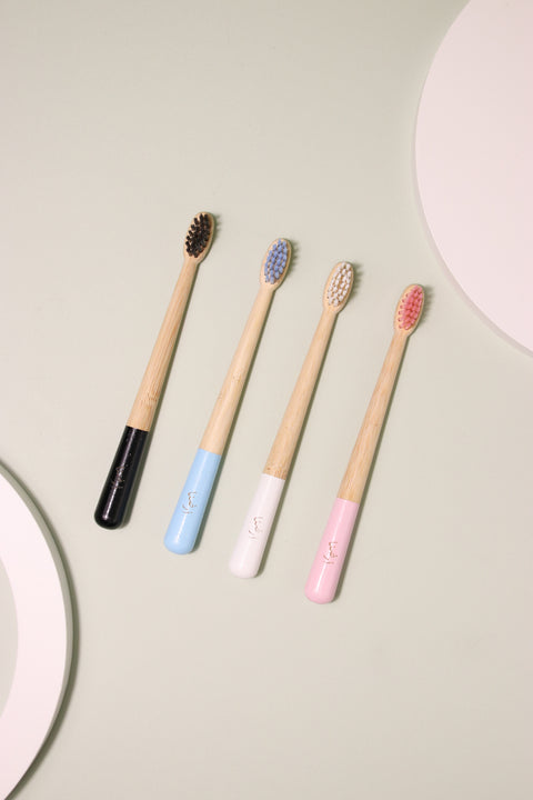 Kids bamboo toothbrushes